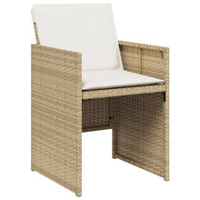 AMBERARD Patio Dining Set Set of 12 Beige Furniture Set