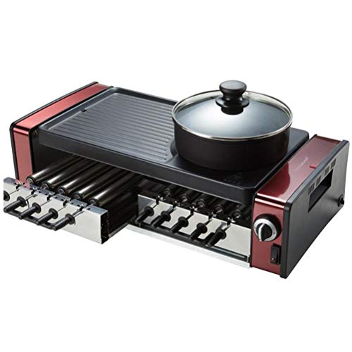 Household Electric Barbecue Machine Multifunctional Korean Style Smokeless BBQ Grill Hot Pot BBQ Integrated Machine