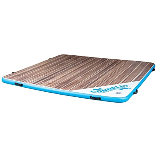 Connelly CWB Party Cove Dock 8' Inflatable Floating Water Mat Brown