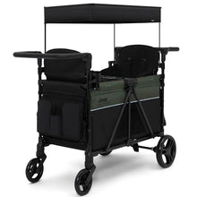 Delta Children Jeep Aries Stroller Wagon Convertible Seats Black/Green