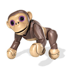 Zoomer Interactive Chimp Toy Brown and Beige