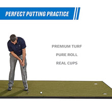 Fiberbuilt Indoor & Outdoor Golf Putting Green 4' x 10' Professional Grade Mat Green