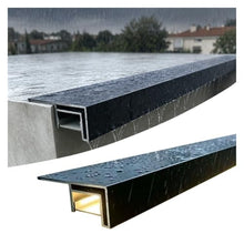 ERRULAN Drip Cap Guard for Exterior Wall & Window Top, Diverter