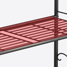 4 Tier Metal Plant Shelf For Indoor Multiple Plants Display Rack Floor Standing Plant Stand Planter Modern Flower Pot Holder Simple Ladder Frame Practical Storage Rack For Patio Garden Corner