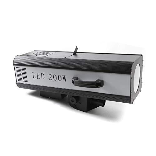 Spot Light TBVECHI 200W LED Follow Spot Light Manual Control Portable FollowSpot Night House Party with Stand for Get Together, Wedding, Annual Meeting, Late Feast