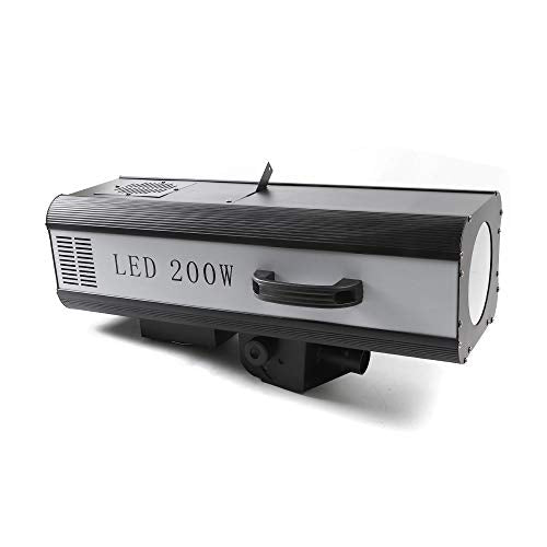 Spot Light TBVECHI 200W LED Follow Spot Light Manual Control Portable FollowSpot Night House Party with Stand for Get Together, Wedding, Annual Meeting, Late Feast