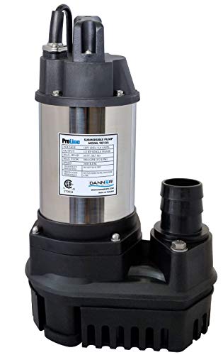 Danner Manufacturing, Inc., Proline 1.0 HP, High Flow Submersible Water Pump, 90106