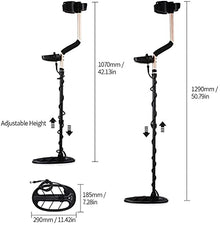 ELUKHT High Sensitivity Handheld Metal Detector with Waterproof Search Coil, Underground Metal Detector, Metal Finder Treasures Seeking Practical and Convenient