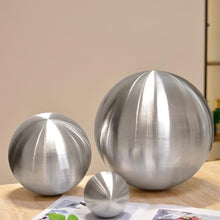 YDJIANCAI 1 Pack Brushed Stainless Steel Gazing Balls – Hollow Floating Pond Sphere, Ornament for Garden, Yard, Lawn, and Home Outdoor Decoration(Size:19.68in/50cm)