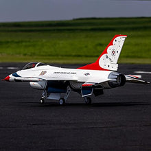 E-flite F-16 Falcon Thunderbird 80mm ARF Plus White