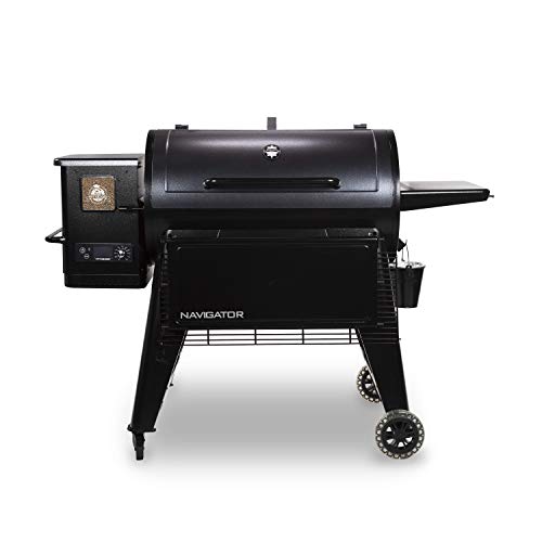 PIT BOSS PB1150G Wood Pellet Grill with Cover and Folding Front Shelf, 1150 sq. inch Black