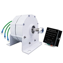 HUIZHITENGDA ﻿ 5000W Portable Powerful Helix Wind Generator Kit 1.3M/S Coreless Generator,12V 24V 48V 450Rpm AC DC Permanent Magnet Alternator Motor(With Controller),220V