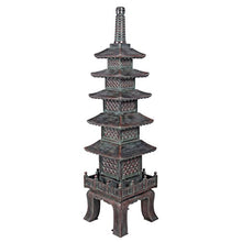 Design Toscano Nara Temple Pagoda Garden Statue 71 Inch Verdigris
