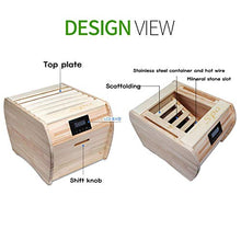 KING'S SPA 2-in-1 Steam Sauna Wood