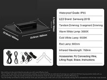 Board LED Grow Light Full Spectrum Phyto Lamp for Greenhouse Growing Indoor Plants Vegetables Growth For Beginners DIY Use(40W)