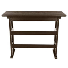highwood Lehigh Bar Height Balcony Table, Weathered Acorn