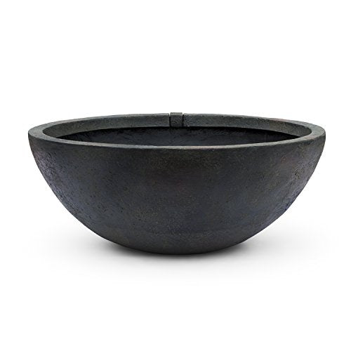 Aquascape Aquatic Patio Pond, Container Water Garden, 40-Inch Round, Green Slate | 98859