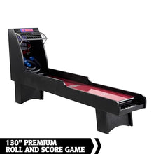 Hall of Games 130 Inch Premium Roll and Score Game Burgundy/Black