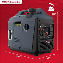A-iPower 1500W Quiet Inverter Generator Gas Powered Small Ultra Lightweight