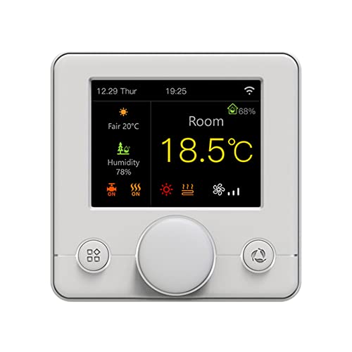 HBJWOV Smart Thermostat Intelligent Floor Heating &Fan Coil Unit Indoor Constant Temperature Controller(C)