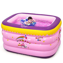 Rsmmpqa Air Pool Balcony Inflatable Swimming Pool Adult Small Indoor Pool Super Large Outdoor Thickened Pool Backyard Water Party