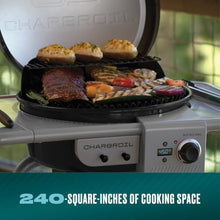 Charbroil Bistro Pro | 3-in-1 Electric, Griddle, & Charcoal Compact Grill | Electric BBQ grill | Black