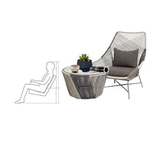 Chicken Lounge Chair Rattan Table and Chairs Sofa Patio Scandinavian Balcony Single Hotel Outdoor Chair Rest Area