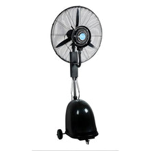 Banfluxion Industrial Misting Fan Electric Spray Fan 26” High Velocity Mister Humidification and Watering Cooling System, 110V, Black