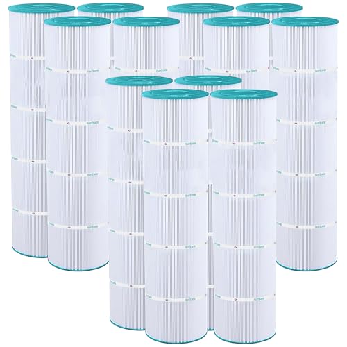 Hurricane Filters 12 Pack HF7471-04 Advanced Pool Filter Cartridge - Replacement for PCC105, Unicel C-7471, Filbur FC-1977, Pentair Clean & Clear Plus 420