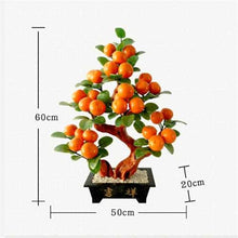 YXIANG56Q Fake Plants SimulationTree Potted Plant, Jade Carved Tree Artificial Green for Home Office Bonsai Tree