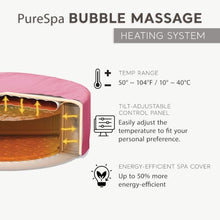 INTEX PureSpa 4 Person Inflatable Hot Tub with Energy-Efficient Spa Cover