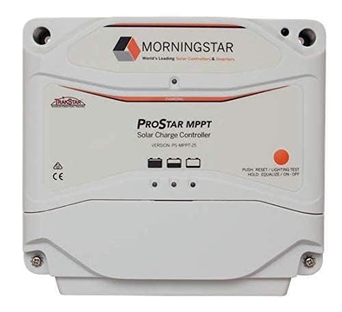 Morningstar ProStar 25A MPPT Solar Charge Controller, Panel Regulator