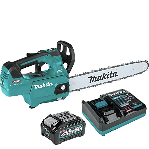 XGT 16 in. 40V MAX BRUSHLESS Battery TOP Handle Electric Chainsaw KIT 4.0AH
