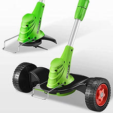 AMYYTL Electric Grass Trimmer Grass Mower Edging Tool Electric Small Household Lawn Mower Rechargeable Multifunctional Lawn Mower Adjustable Mowing Height