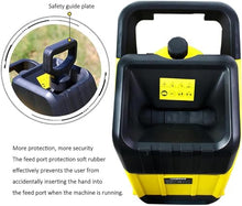 IMOSEI Electric Garden Chipper, 2500W Wood Chipper, High Power Motor, 40mm Chip Width, with 30M Power Cord and 50L Collection Bag, Suitable for Lawn and Garden