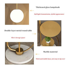 64" Standing Lamp for Bedroom, Industrial Metal Arc Floor Lamp with Tray Table & Marble Base Foot, 3 Color Temperature Adjustable Standing Lamp(Black)