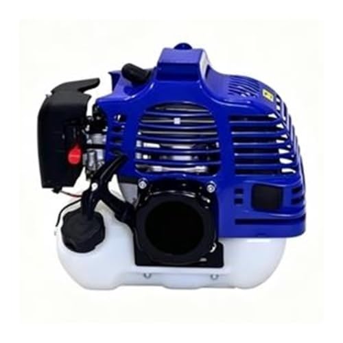 XZHBRZ 51.7cc 2-Stroke Gas Engine for Brush Cutter Petrol Engine 44-2 for Outdoor Power Equipment(Blue)
