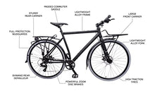 Muddy Fox Gridlock Urban Bike Black