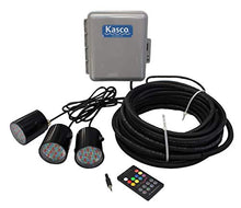 Kasco VFX Series Aerating Pond Fountain 1HP 120V with RGB Lighting White