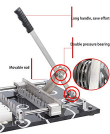 NEWTRY Manual Meat Skewers Kebab Machine 10 Strings Manual Meat BBQ Barbecue Skewers Doner Kebab (Upgrade)