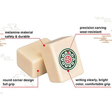 SHATONG Traditional Chinese Mahjong Game Set with 144 Melamine Tiles B