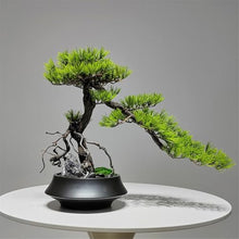 YXIANG56Q Fake Plants Artificial Bonsai Tree Chinese Style Faux Plants Indoor with Ceramic Pot, Realistic Fake Decor Bonsai Tree