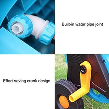 LXXW Hose Reel Cart Hose Reel Trolley, Portable Garden Hose Storage Rack with Rollers, Watering Hose Trolley For Garden Hoses