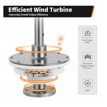 ASsdhgTE 12V 400W Vertical Axis Wind Turbine Generator Kit MPPT Controller