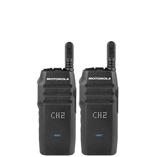 Motorola 2 TLK100 Wave 4G LTE/WiFi Two Way Radio Black