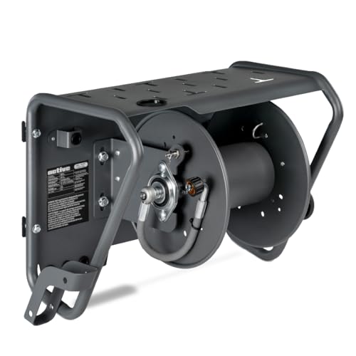 Active Hose Reel Wall Mount for Pressure Washers, for wall mount pressure washer, max 100ft Pressure Washer Hose (3/8” or 5/16” hose). Universal Compatibility Including Active Products