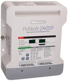 ProMariner 63170 ProNauticP Series 2420P 24V 20A Battery Charger Black