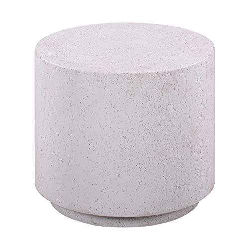 TOV Furniture Terrazzo Light Speckled Side Table