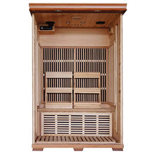 Blue Wave 2 Person Cedar Carbon Infrared Sauna Yukon