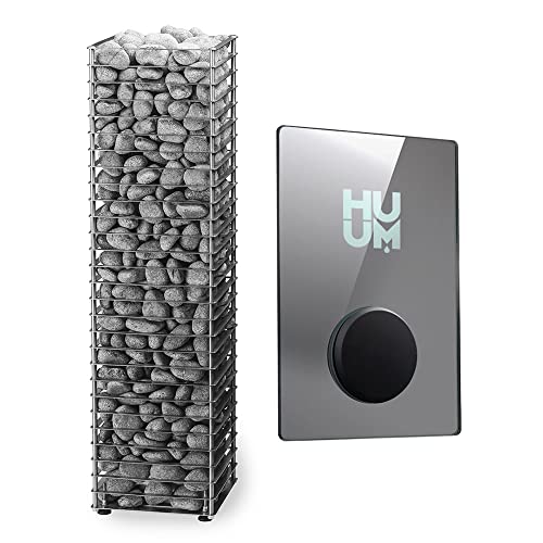 HUUM Cliff 6.0 kW Sauna Heater with UKU WiFi Control (Mirror) - WIFI Mirror